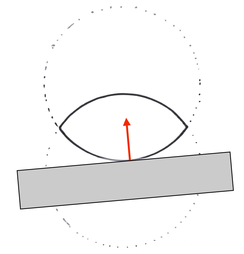 biconvex collision bottom
