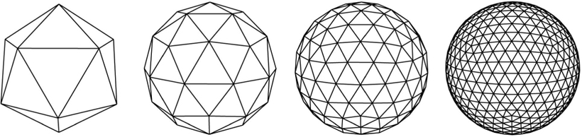 sphere tessellation